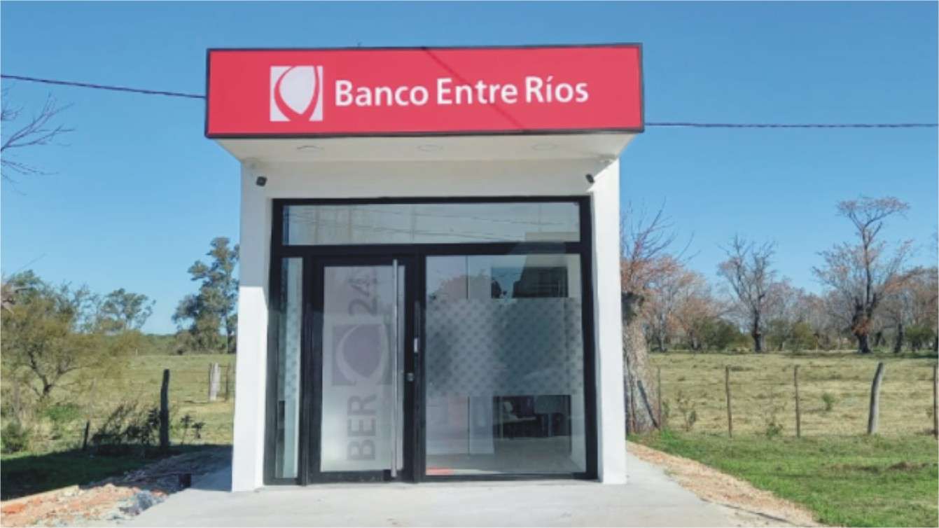 El Banco Entre Ríos instaló el primer cajero automático en Enrique Carbó