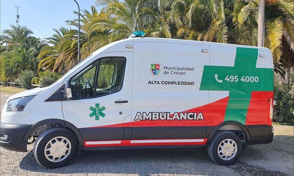 Ambulancia: Un nuevo convenio próximo a firmarse con provincia