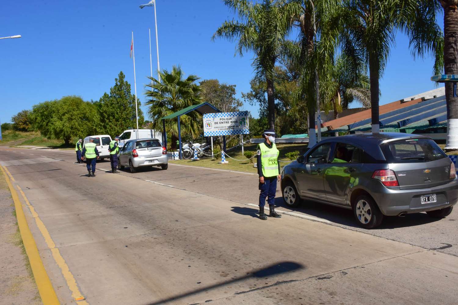 Fin de semana largo con operativos de control de tránsito en rutas entrerrianas