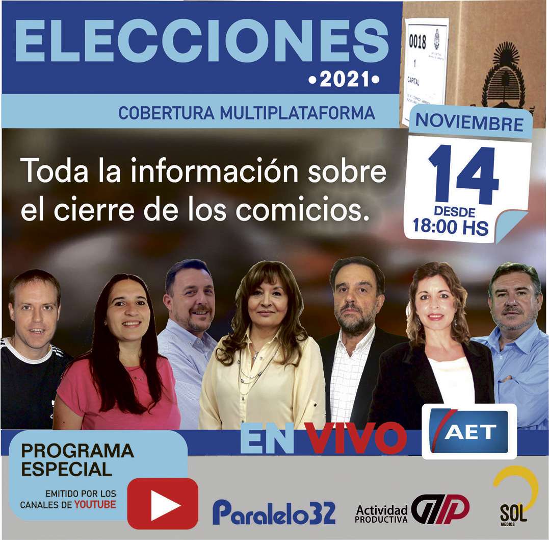 Transmisión en VIVO programa cobertura Elecciones 2021 en Entre Ríos
