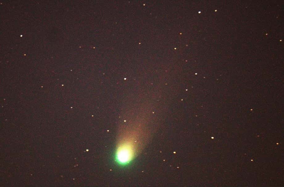 Los deslumbrantes colores del cometa Leonard vistos desde Seguí