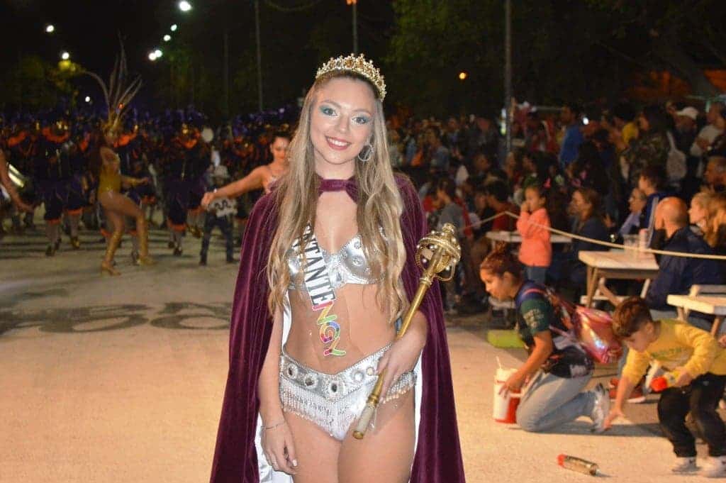 Sofía Ellemberger es la representante del carnaval