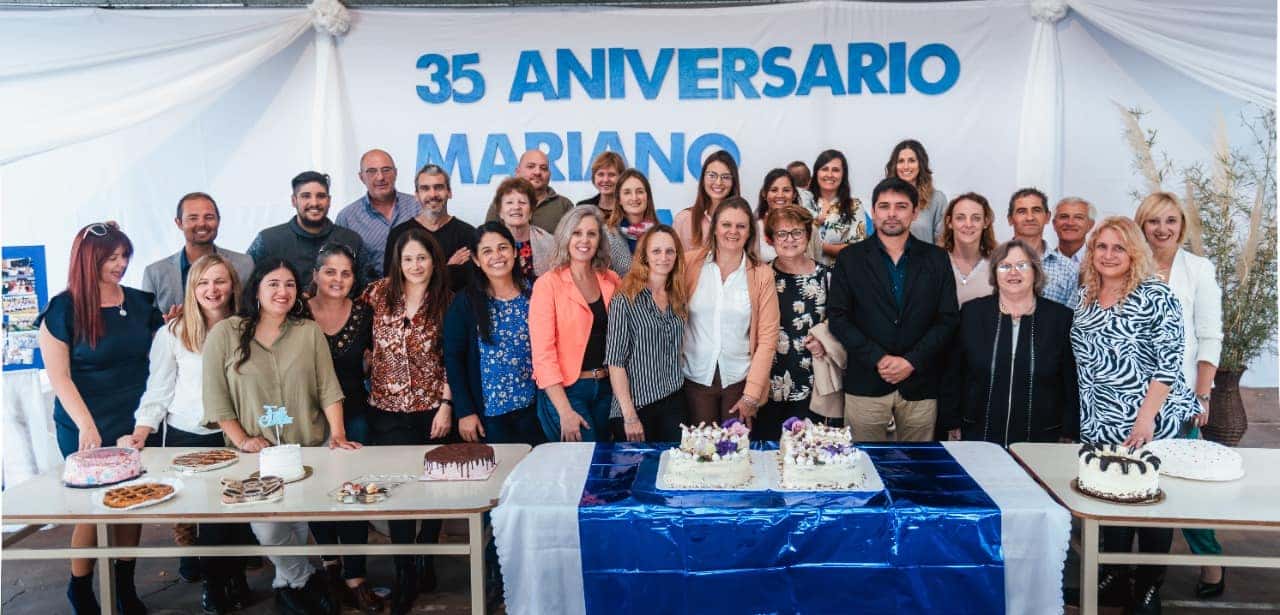 Celebraron el 35° aniversario de la Escuela Secundaria “Mariano Moreno”