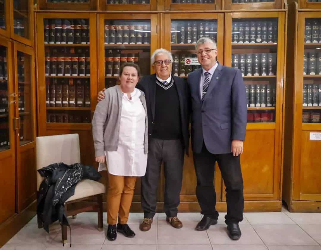Héctor Recalde visitó Entre Ríos en campaña para acceder al Consejo de la Magistratura
