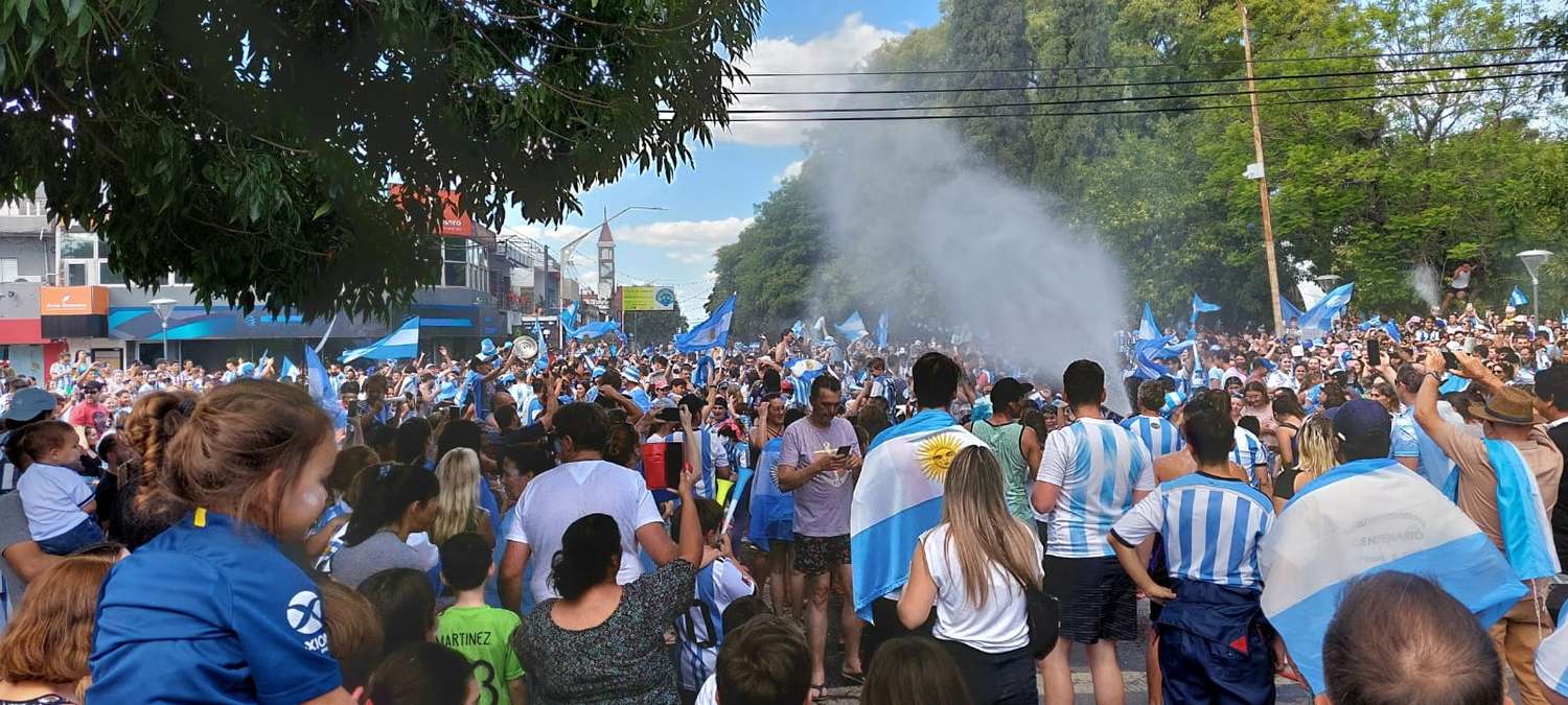 ¡Argentina por tercera vez campeón del mundo! y Crespo lo celebró