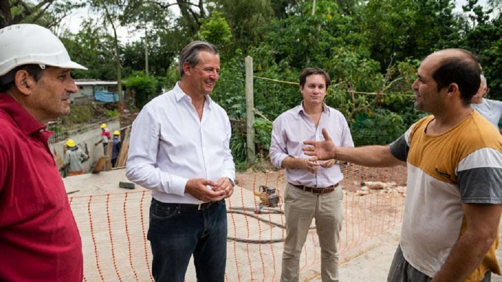 “Vamos a seguir gestionando obras que marquen un antes y un después en la vida de los vecinos”, dijo Bahl