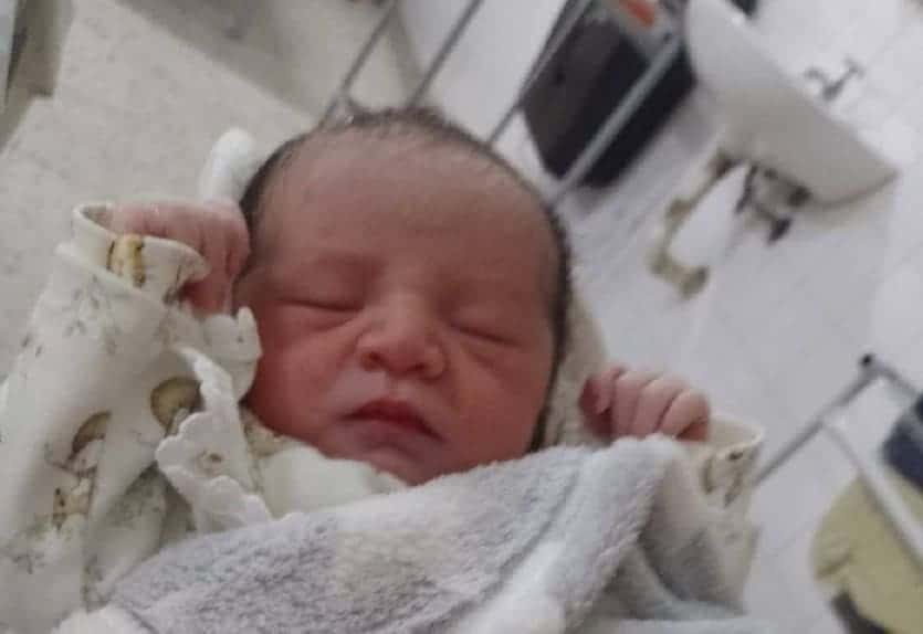 Oriana, la primer bebé victoriense del 2023