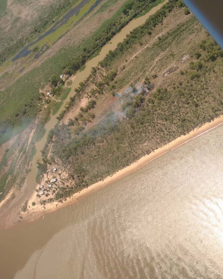 Se registran dos focos de incendios en islas del Delta entrerriano
