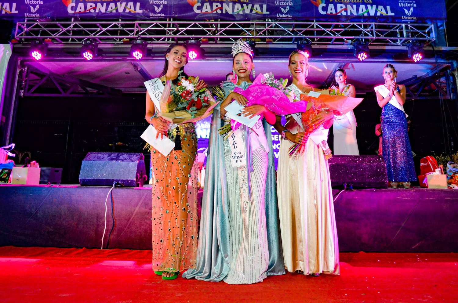 Victoria coronó a la nueva reina provincial de los carnavales entrerrianos