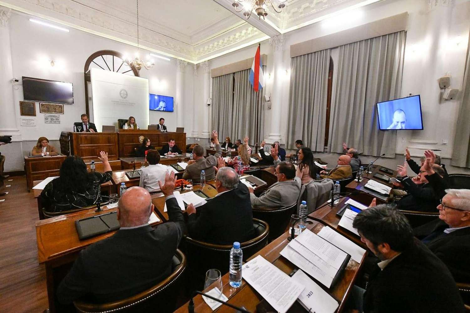 El Senado aprobó leyes que regularizan la jurisdicción de tres comunas entrerrianas