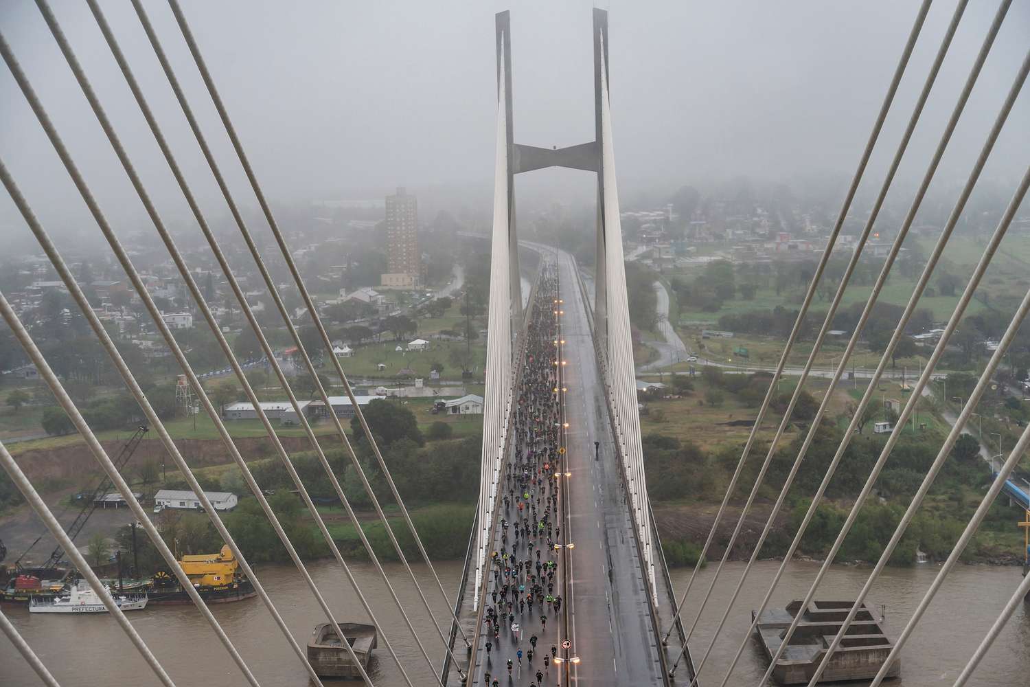 Se corrió la 12° Maratón Puente Rosario-Victoria en sus dos modalidades