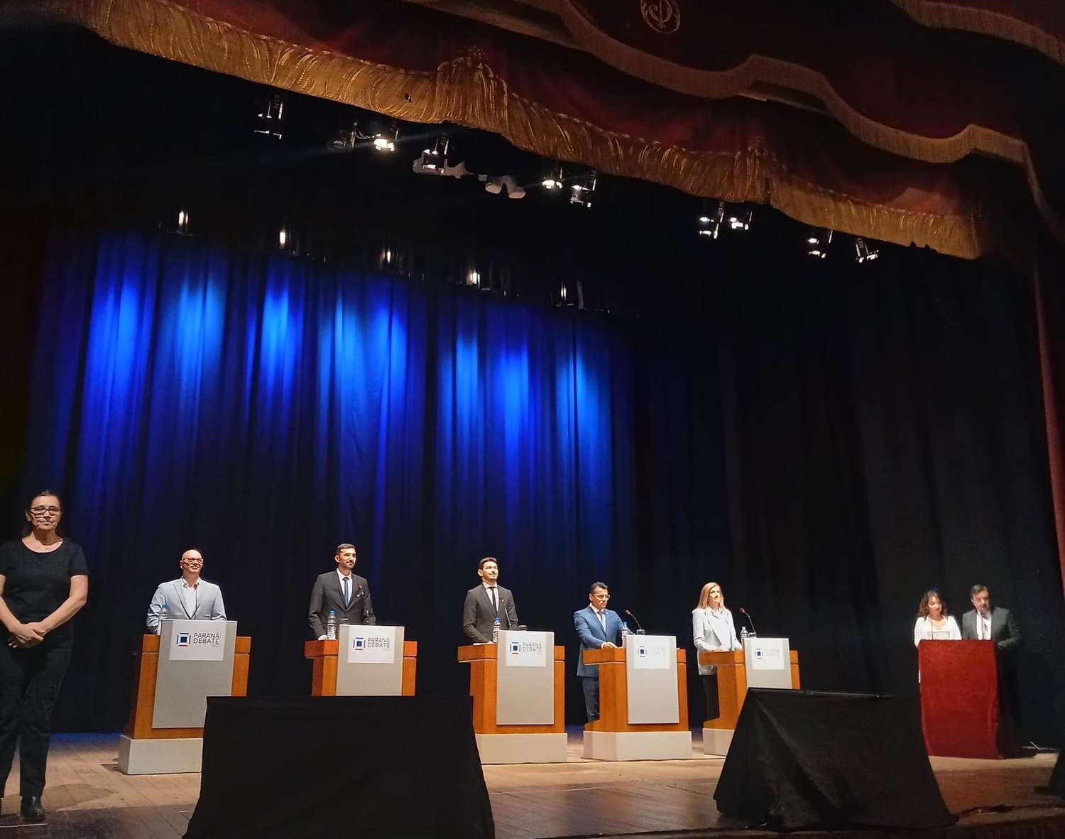 Los candidatos a la intendencia  de Paraná debatieron por primera vez