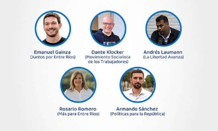 Realizarán el primer debate de los candidatos y candidata a la Intendencia de Paraná