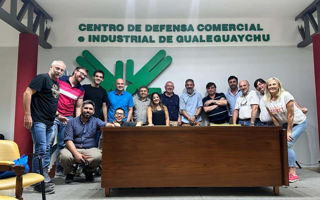 El Centro de Defensa Comercial e Industrial de Gualeguaychú eligió nuevo presidente