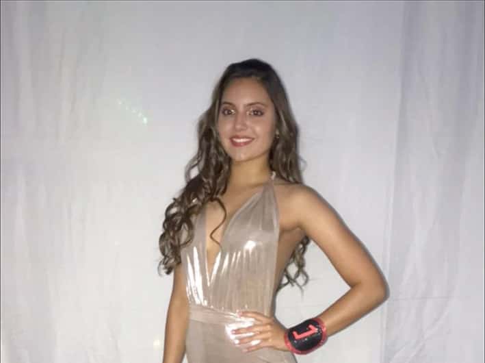 Selene Rivero resultó electa primera acompañante en la Fiesta Provincial del Estudiante