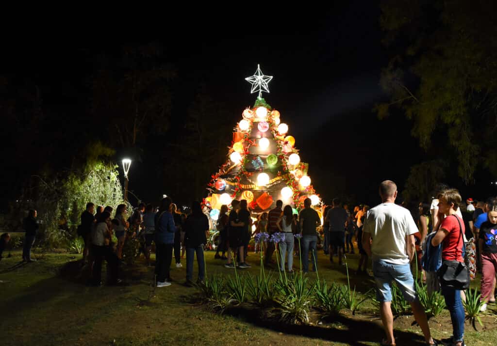 Encendido del árbol de Navidad: Un momento de luz, alegría y sustentabilidad