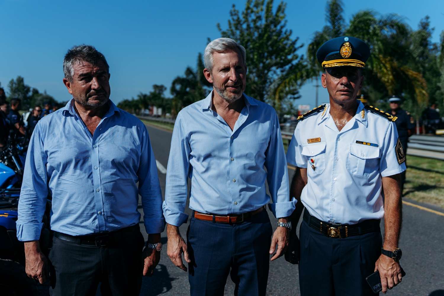 Gobernador, ministro de Seguridad y Justicia y Jefe Provincial de Policía presentan operativo "Verano Seguro" en Entre Ríos