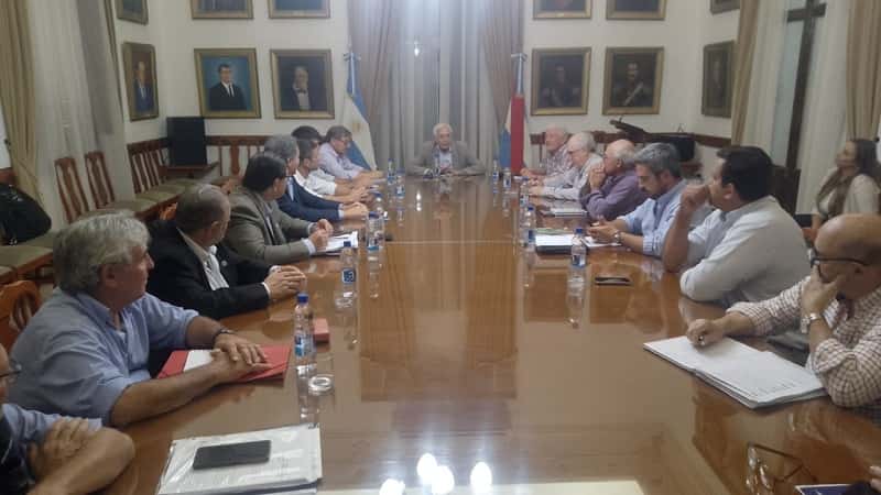 Un primer encuentro fructífero entre la Mesa de Enlace y el Gobierno de Entre Ríos