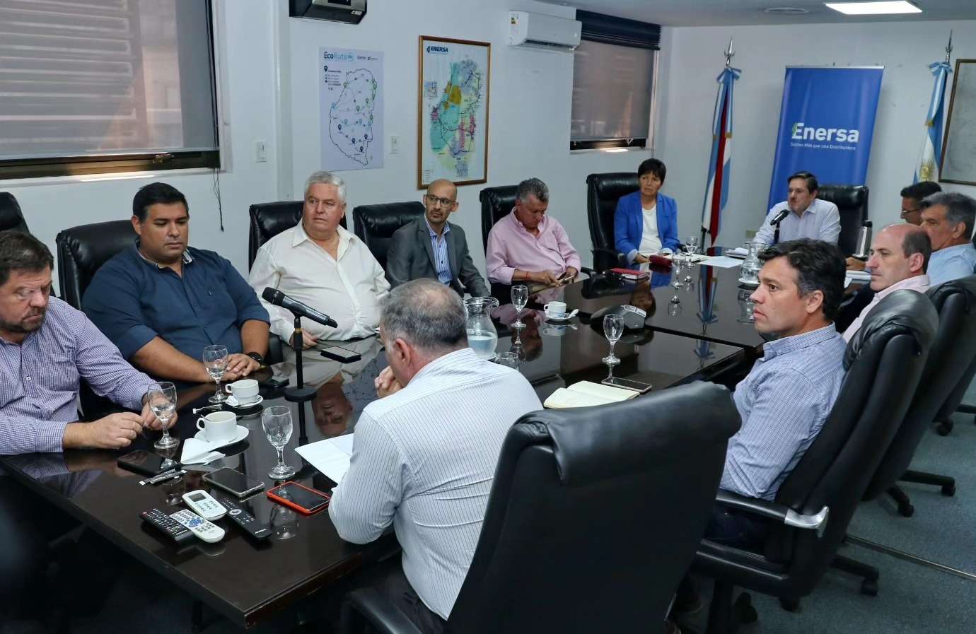 Reunión para abordar desafíos energéticos y tarifarios en Entre Ríos