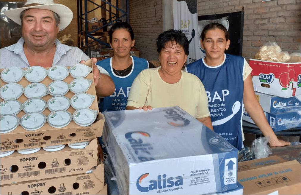 Banco de Alimentos de Paraná y Calisa: Una alianza que activa la solidaridad