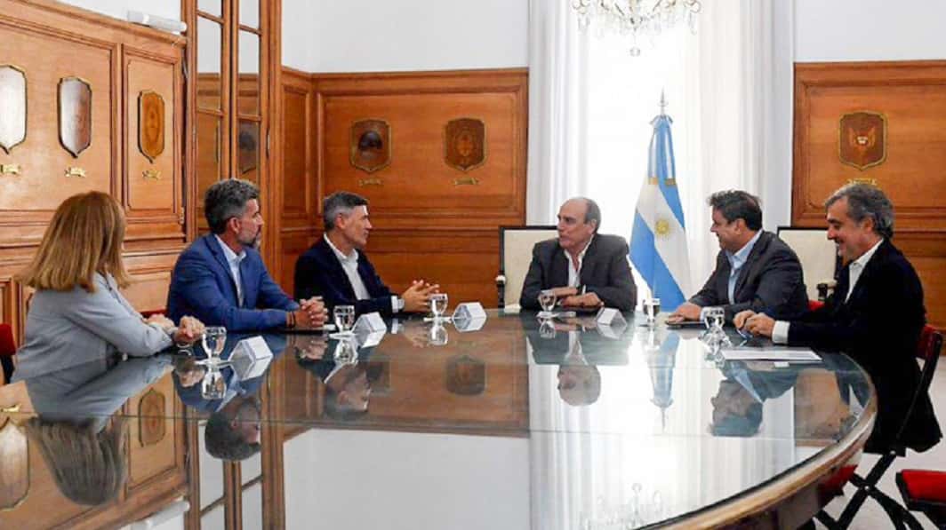 Intendentes de Paraná, Córdoba y Mendoza se reunieron con el Ministro del Interior
