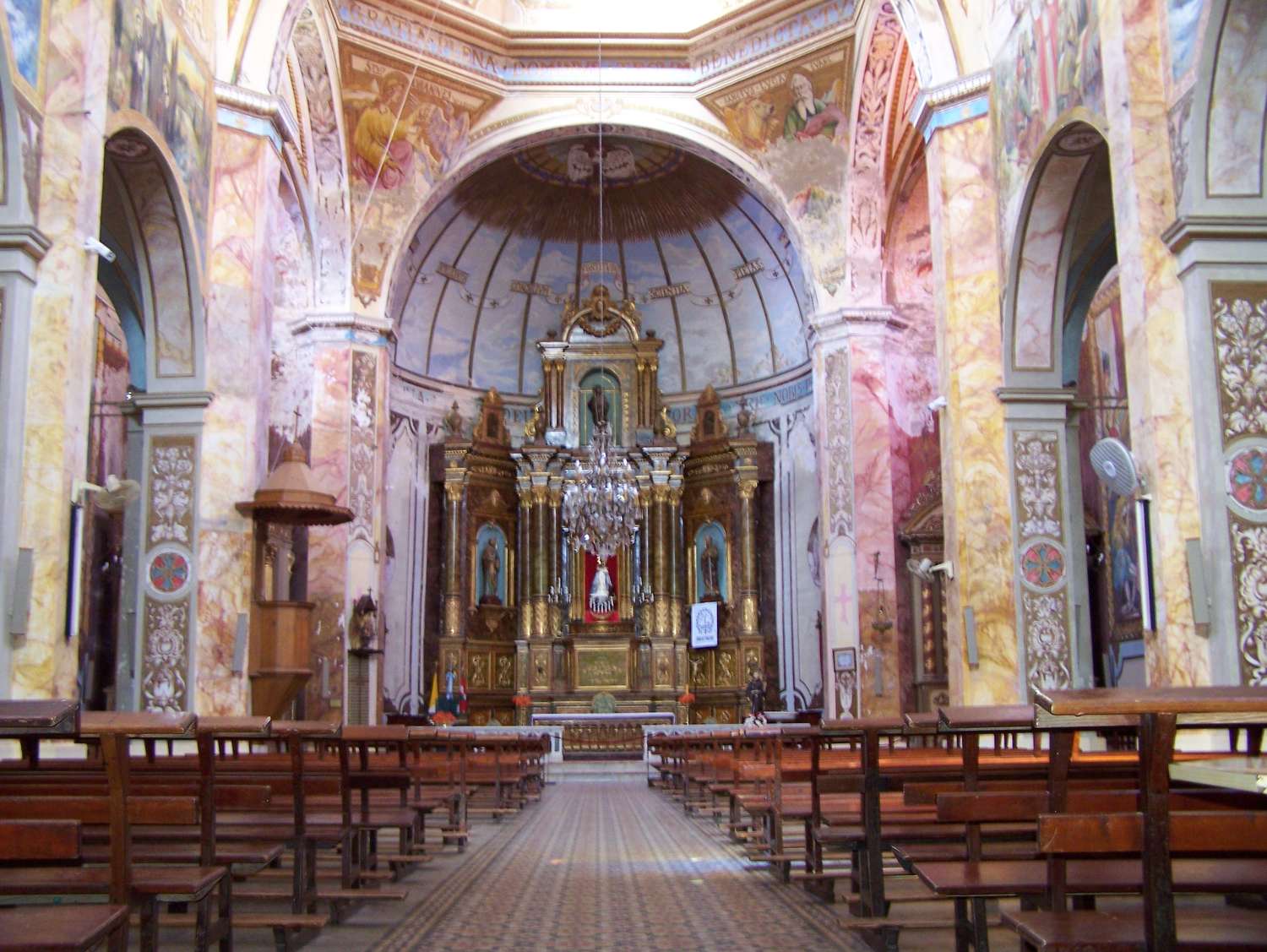 La Basílica de Aránzazu con filtraciones