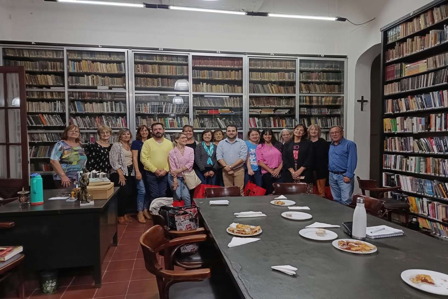 Se realizaron reuniones con integrantes de Bibliotecas Populares
