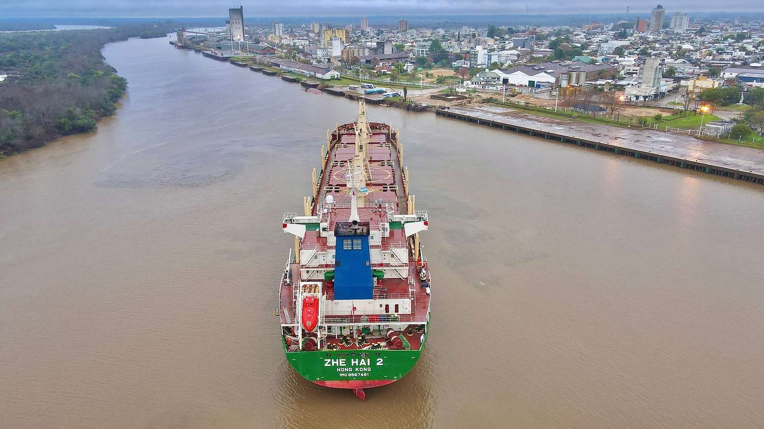 El Puerto de Concepción del Uruguay supera las 180 mil toneladas exportadas durante este año