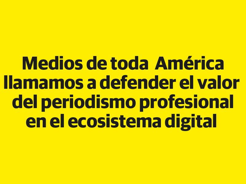 Asociaciones de medios instan a valorar al periodismo en el ecosistema digital