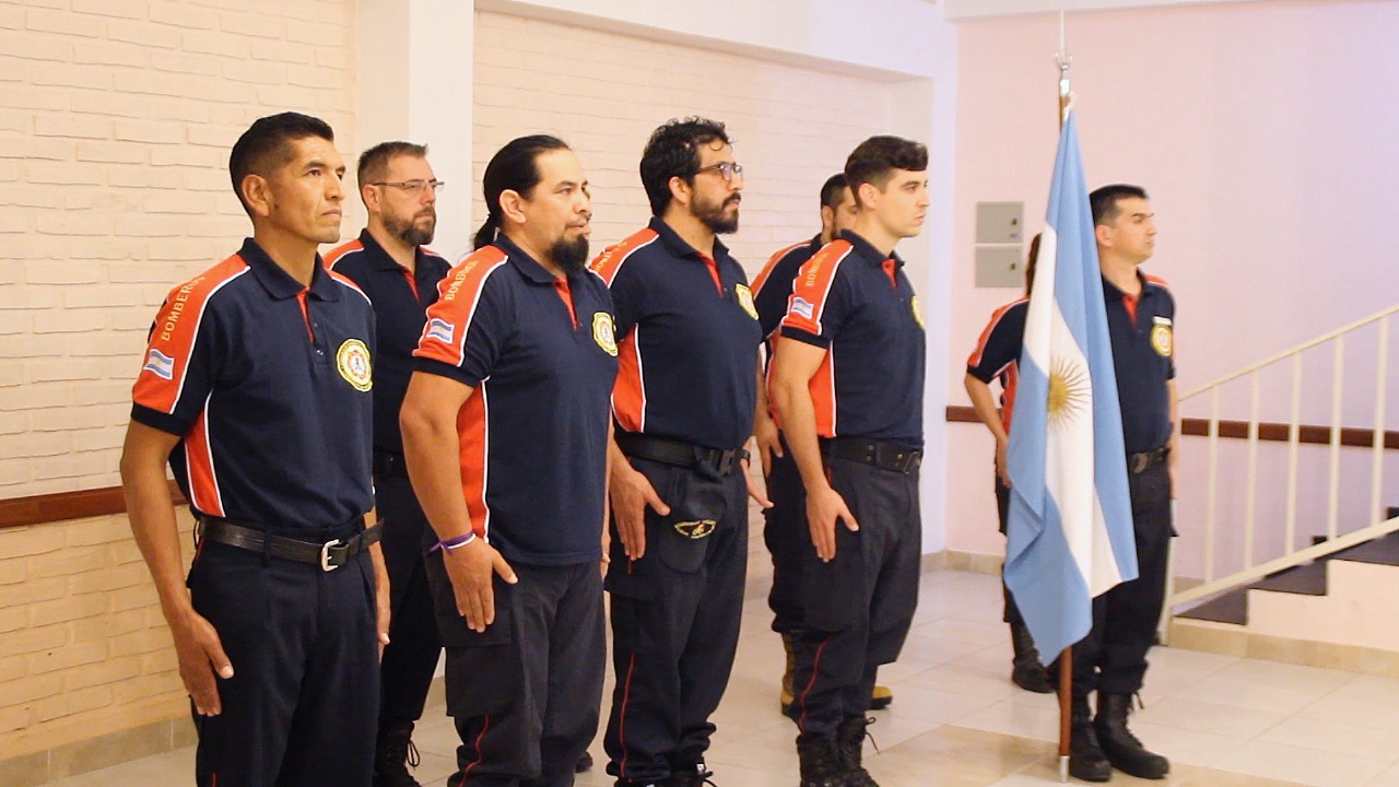 Agasajo de la Asociación Bomberos Voluntarios Libertador San Martín