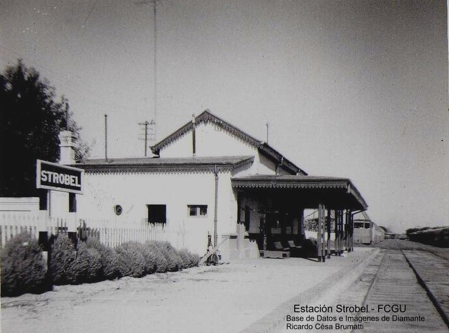Se cumplen 110 años de la imposición del nombre Strobel a la estación ferroviaria cercana a Diamante