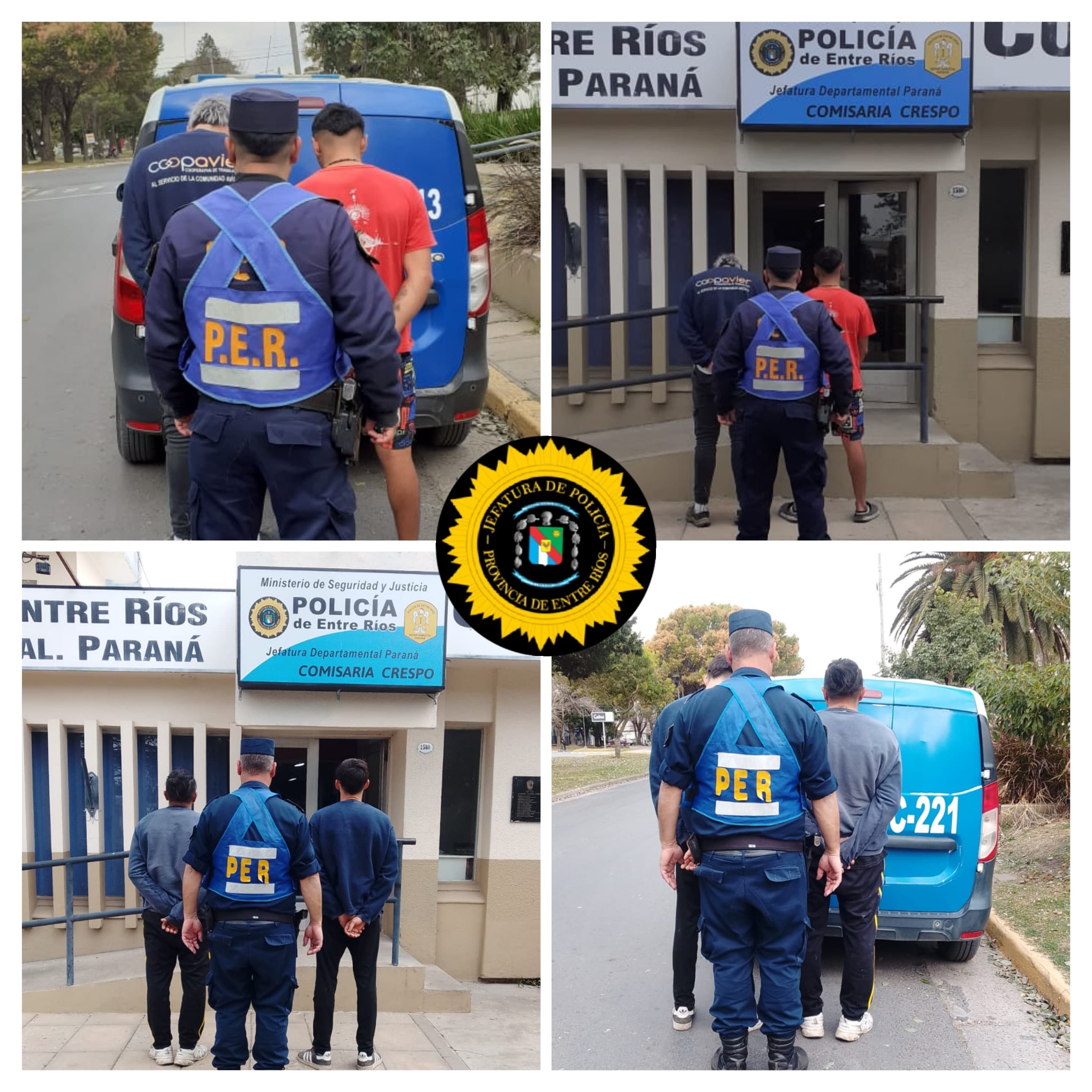 Crespo: identificaron a cuatro hombres y secuestraron droga en un espacio público