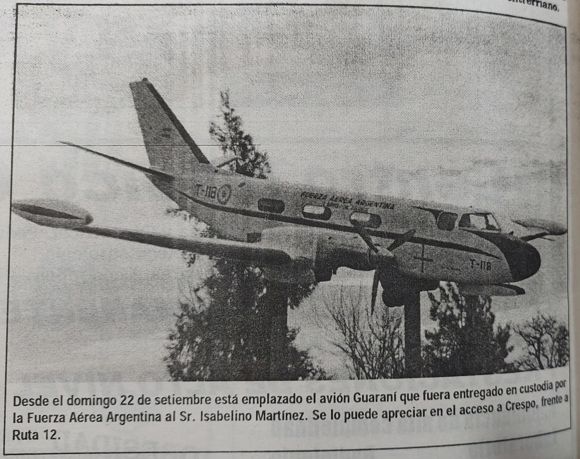 El futuro del avión Guaraní vuelve al debate: entre el valor histórico y el riesgo del olvido