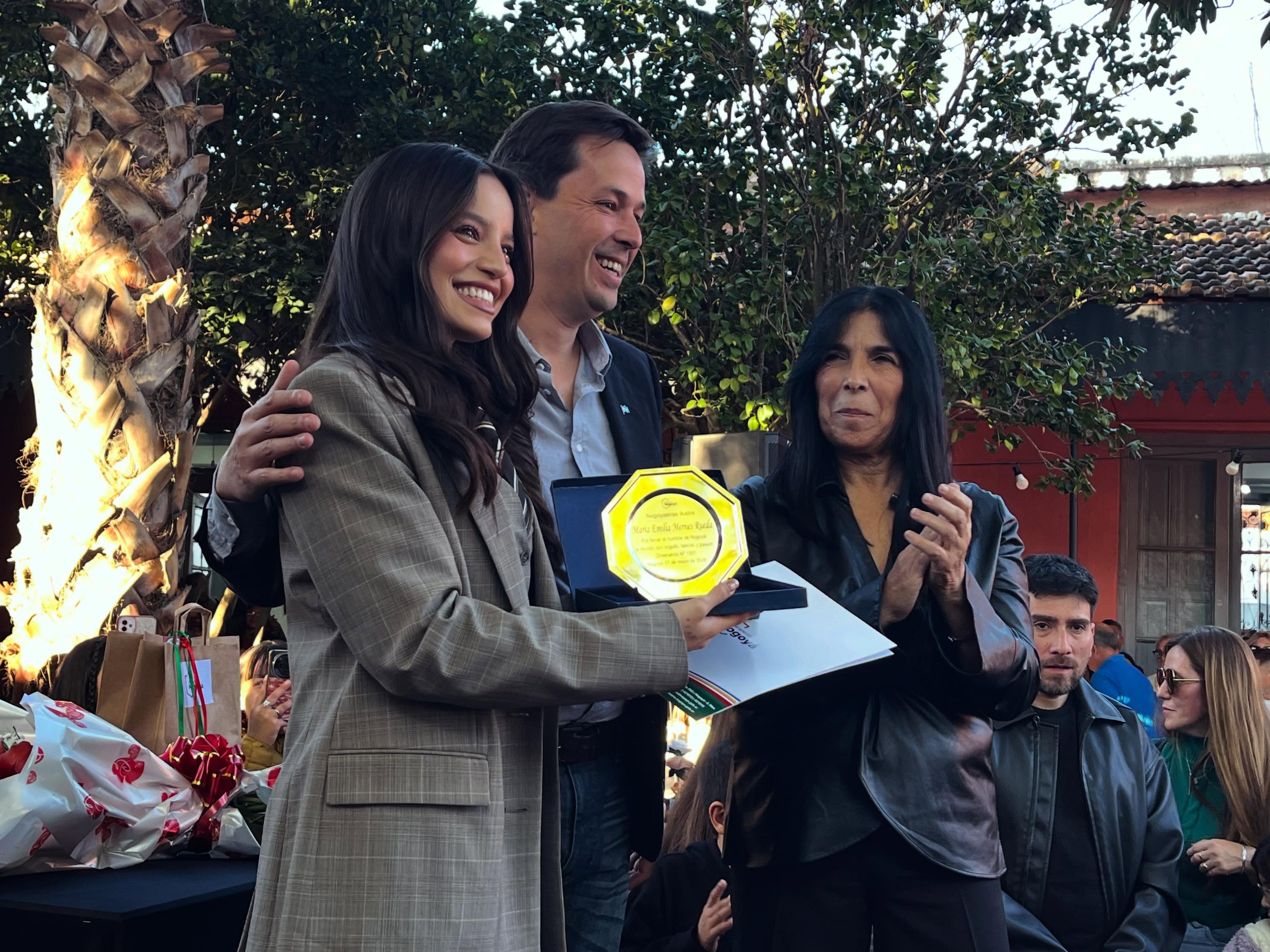 Emilia Mernes fue declarada Ciudadana Ilustre de Nogoyá y emocionó a su ciudad natal