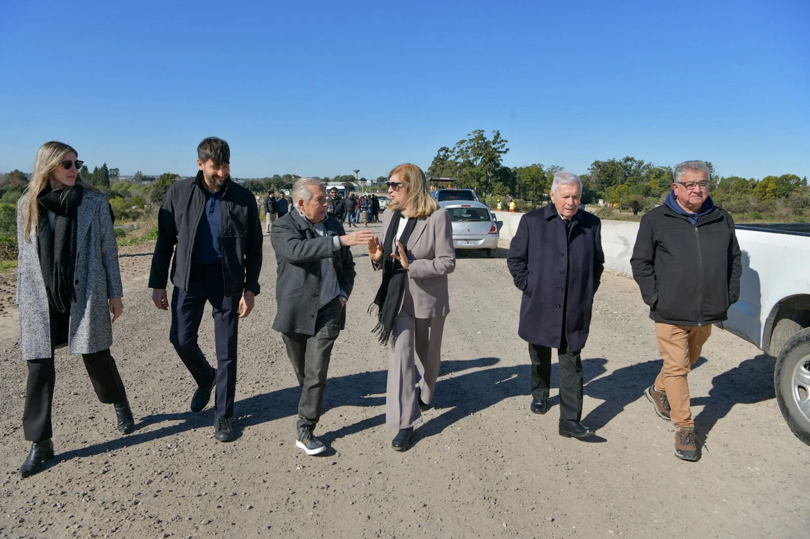 Héctor Motta destacó el inicio de la obra que conectará la Ruta 12 con la Circunvalación de Paraná