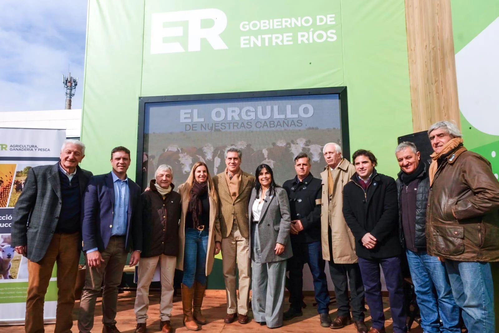 Entre Ríos homenajeó a las 34 cabañas que representan a la provincia en la Exposición Rural de Palermo